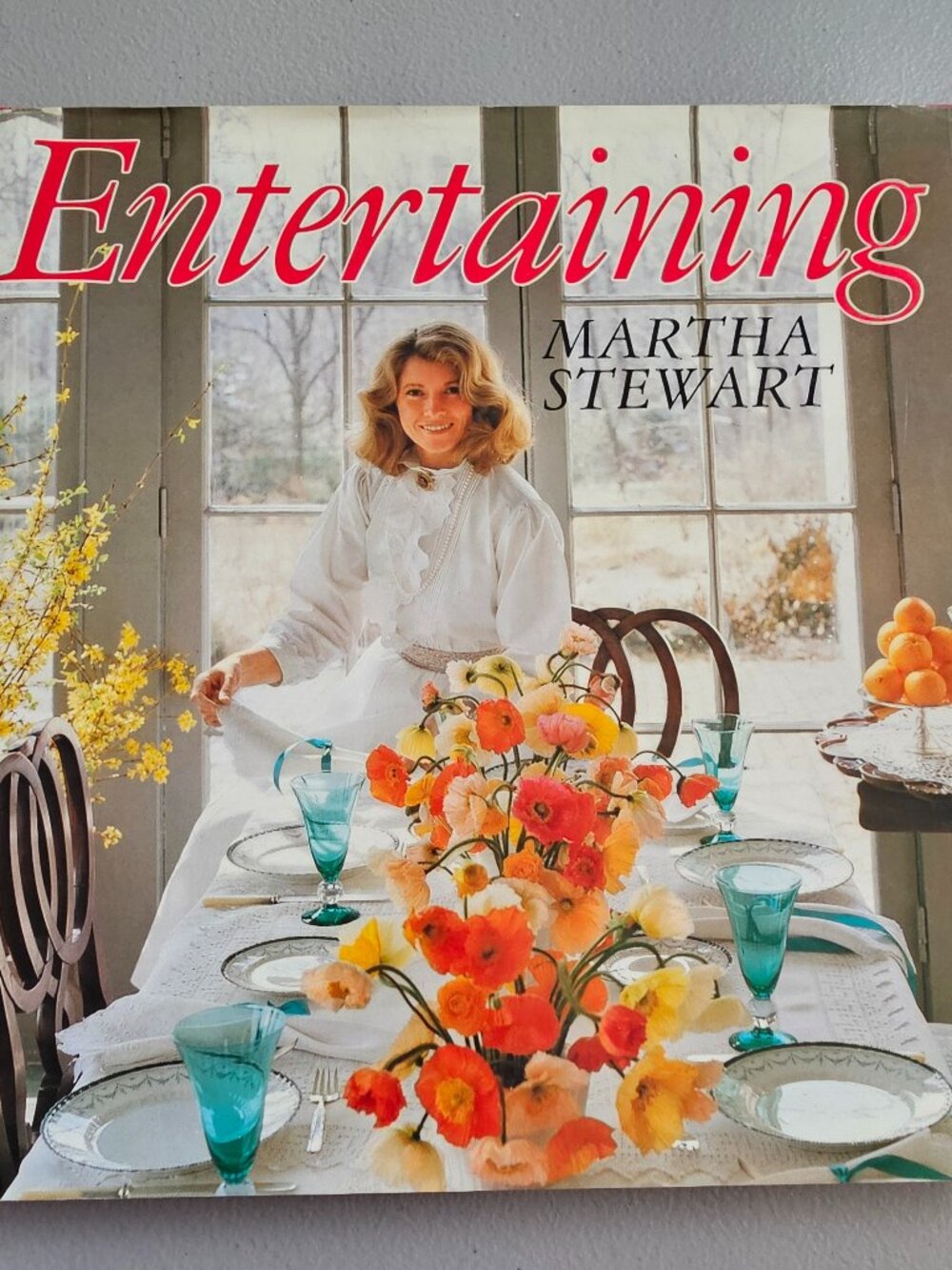 Martha Stewart Entertaining 1982 1st Edition 15th Printing Hardcover Hostess